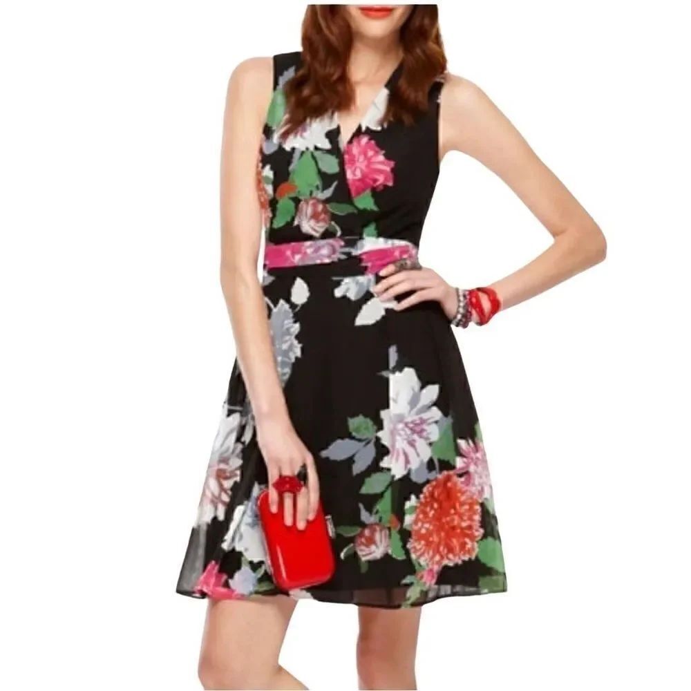 Kirna Zabate for Target sleeveless floral dress size 10